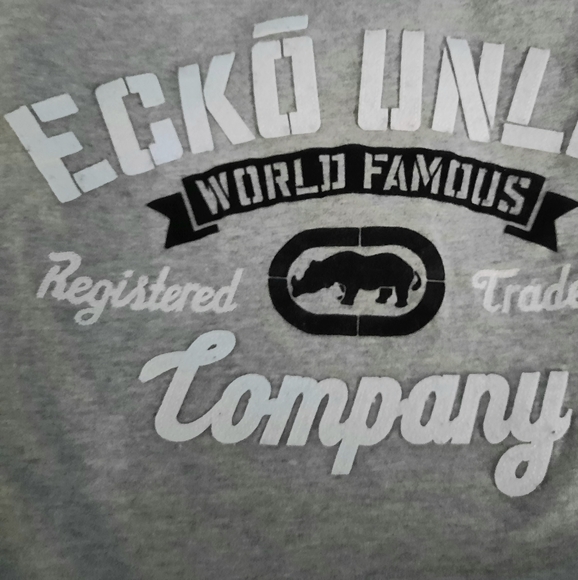 ECKO Unltd. World Famous Company T- Shirt, Gray-Size 2XL - Picture 6 of 12